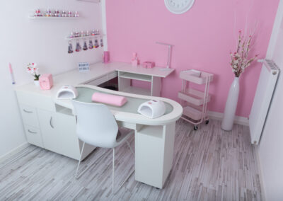 Behandlungsraum des Kosmetikstudios Beauty Stüble in Sonthofen
